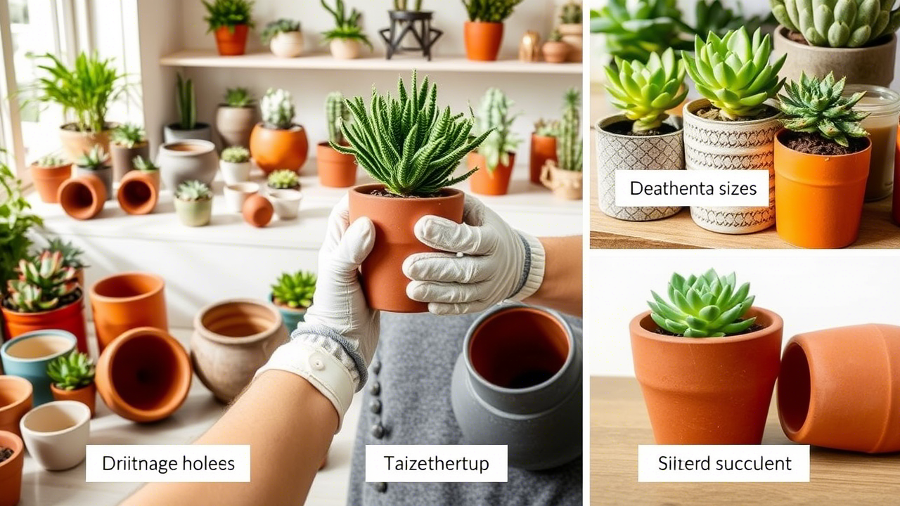 6 Foolproof Tips to Pick the Perfect Pot for Your Succulents